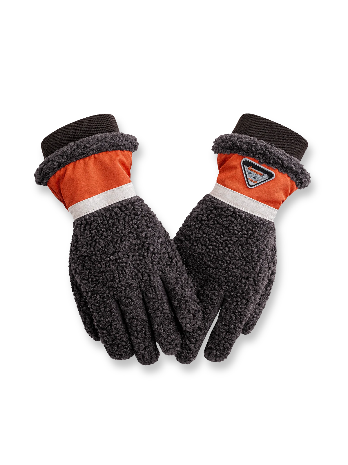 スマホ操作可能な両面フリース仕様の防寒グローブ