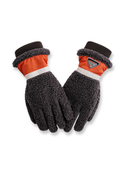 スマホ操作可能な両面フリース仕様の防寒グローブ