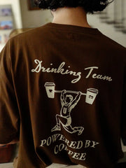 Drinking Team シリーズ ポケットTシャツ