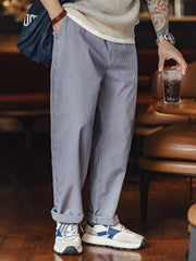 Easypantsシアサッカー ストライプ パンツ