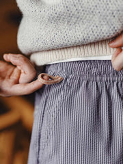 Easypantsシアサッカー ストライプ パンツ