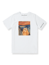 製品画像: Edvard Munch『猫の叫び』プリントTシャツ