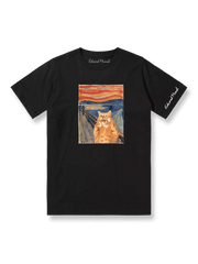 製品画像: Edvard Munch『猫の叫び』プリントTシャツ