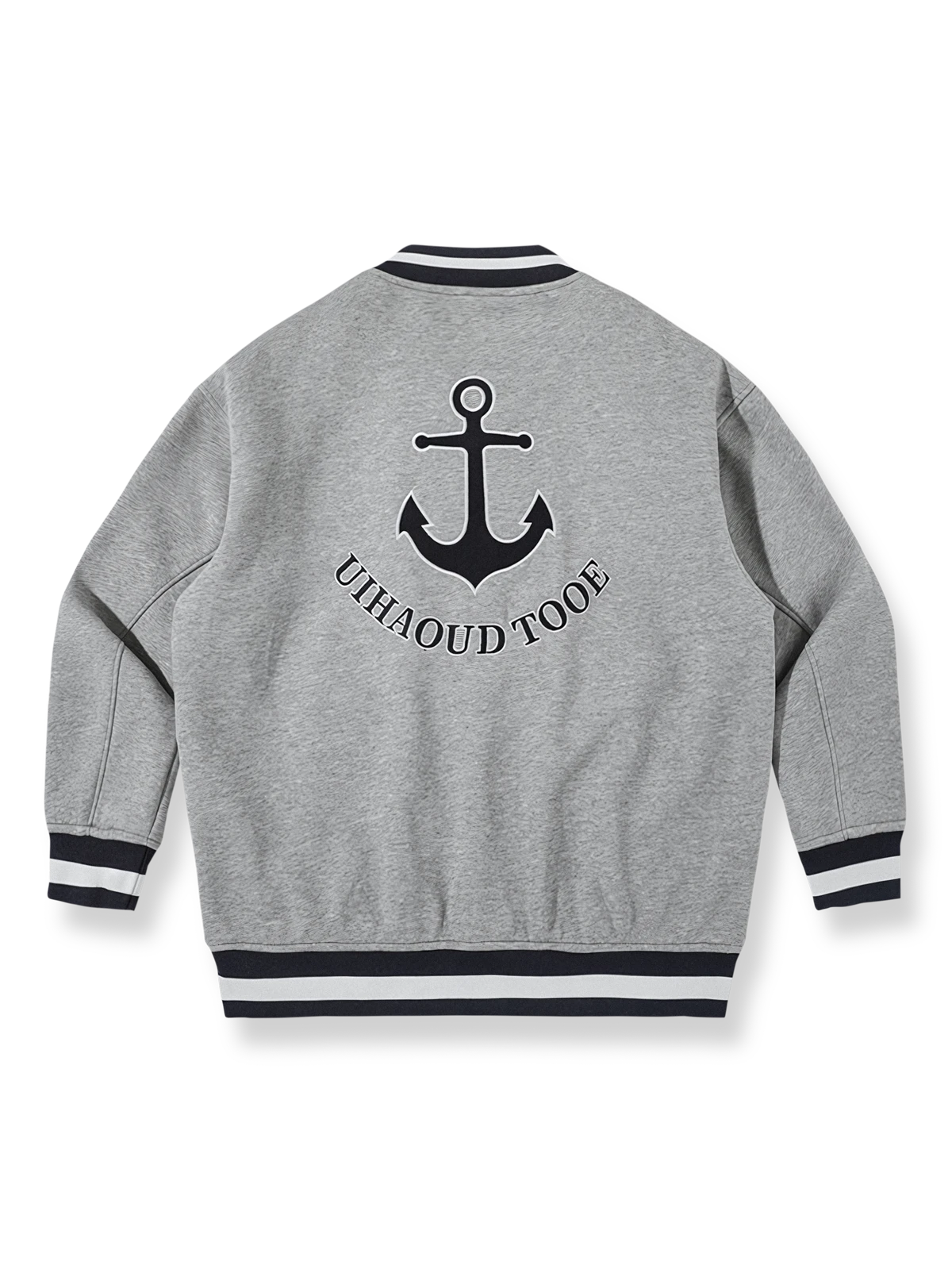 刺繍入りのベースボールジャケット