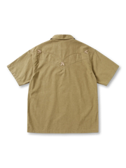 ヴィンテージ刺繍キューバカラーシャツ