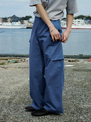 酵素ウォッシュ ヴィンテージワイドワークパンツ
