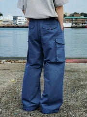 酵素ウォッシュ ヴィンテージワイドワークパンツ