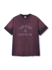 フェードグラデーションヘンリーネックTシャツ