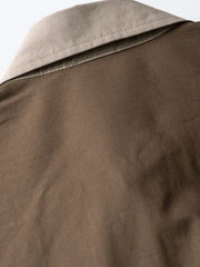 フェイクレイヤード多ポケットワークシャツ