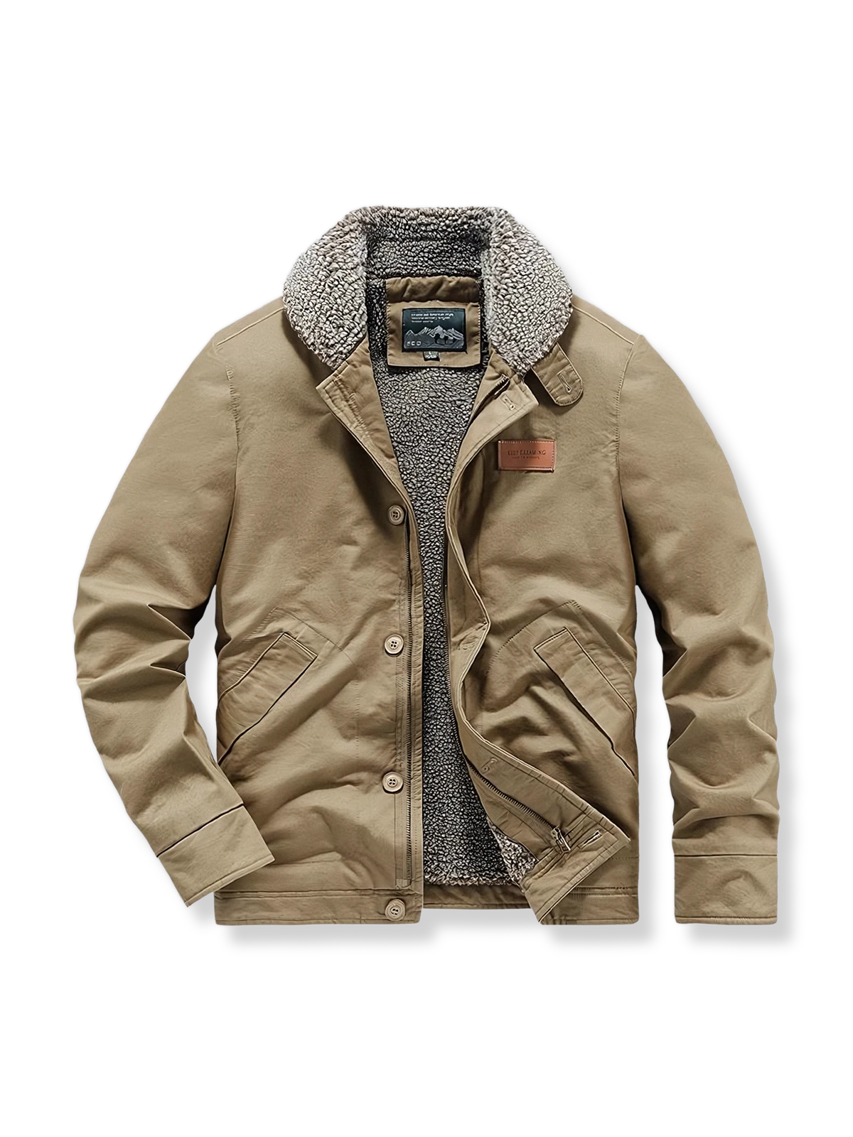 裏起毛フリースライニングジャケットの製品イメージ