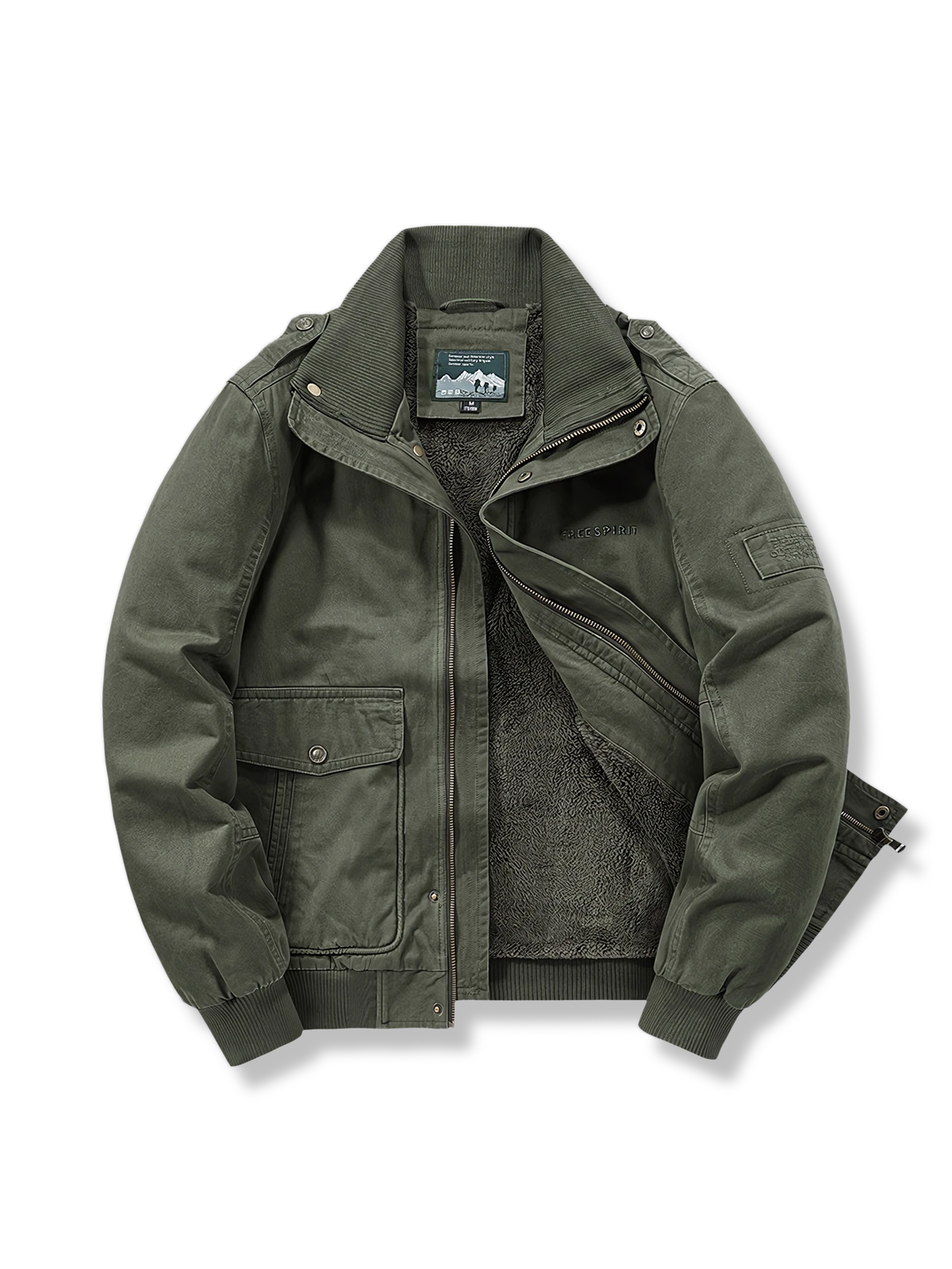 裏ボア付きワークジャケットの製品イメージ