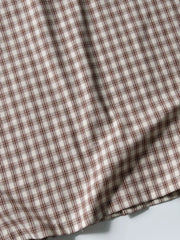 ギンガムチェックポケットショートスリーブシャツ