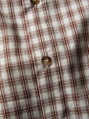 ギンガムチェックポケットショートスリーブシャツ