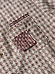 ギンガムチェックポケットショートスリーブシャツ