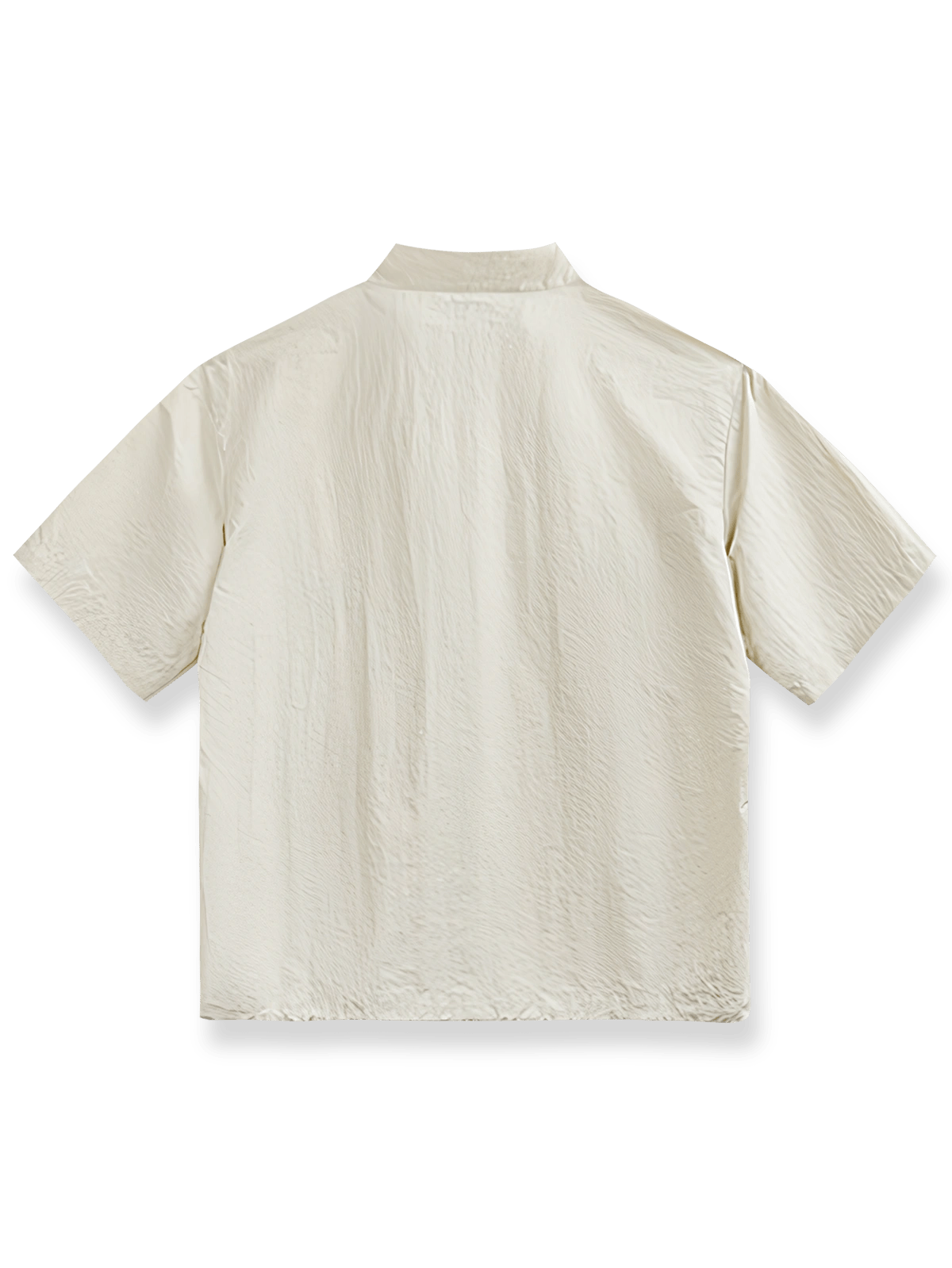 アウトドア系Gorpcoreハーフジップシャツの正面画像