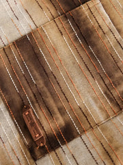 グラデーションプラントダイドキューバシャツ