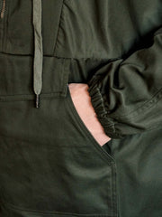 防水連帽 プルオーバーデッキジャケット