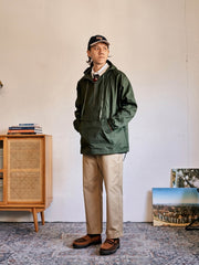 防水連帽 プルオーバーデッキジャケット