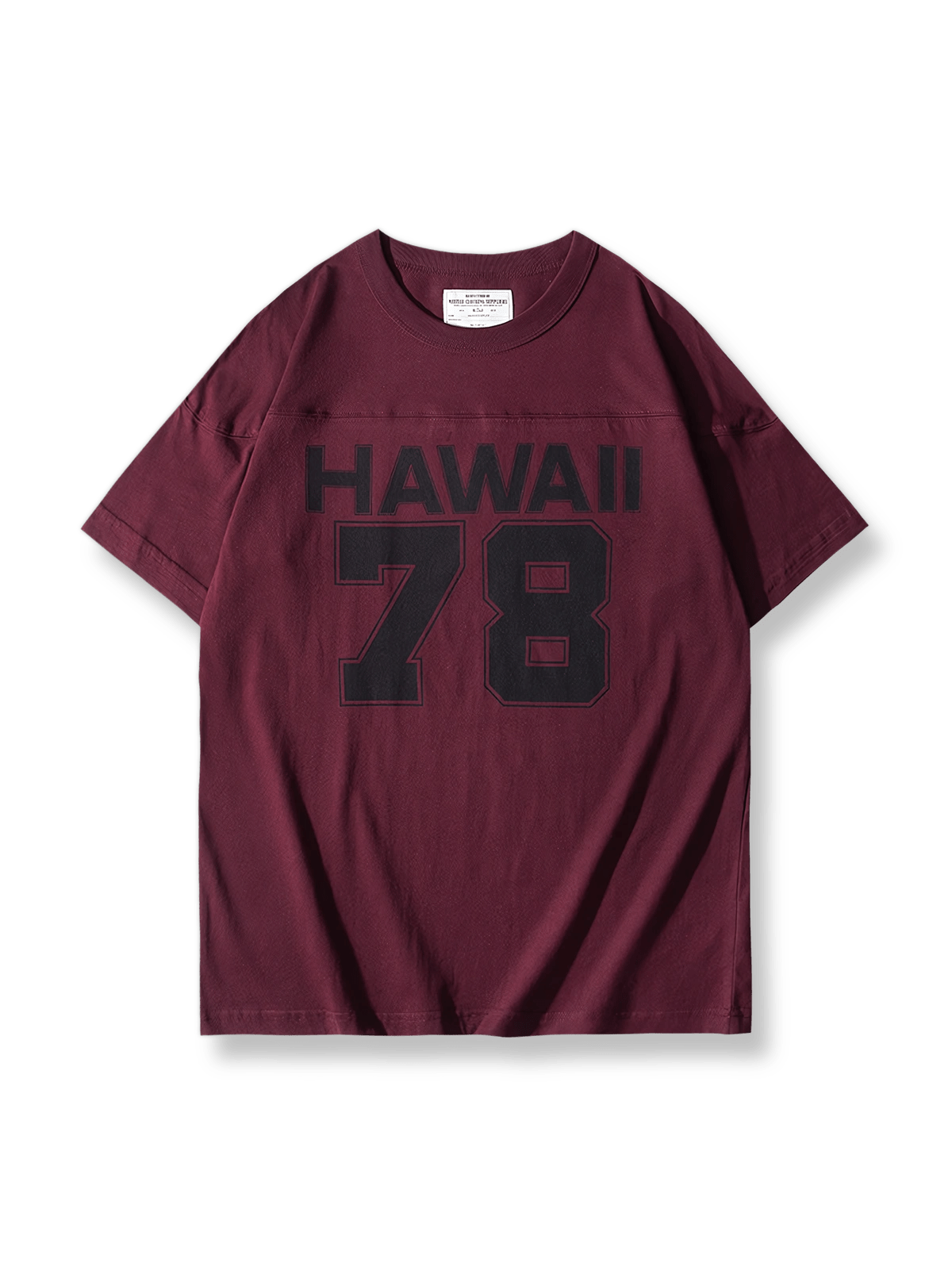 HAWAII 78プリント半袖Tシャツ