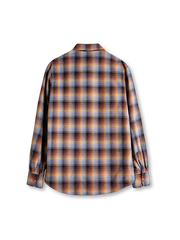 ヘビーフランネル チェックシャツジャケット ボアライニング仕様