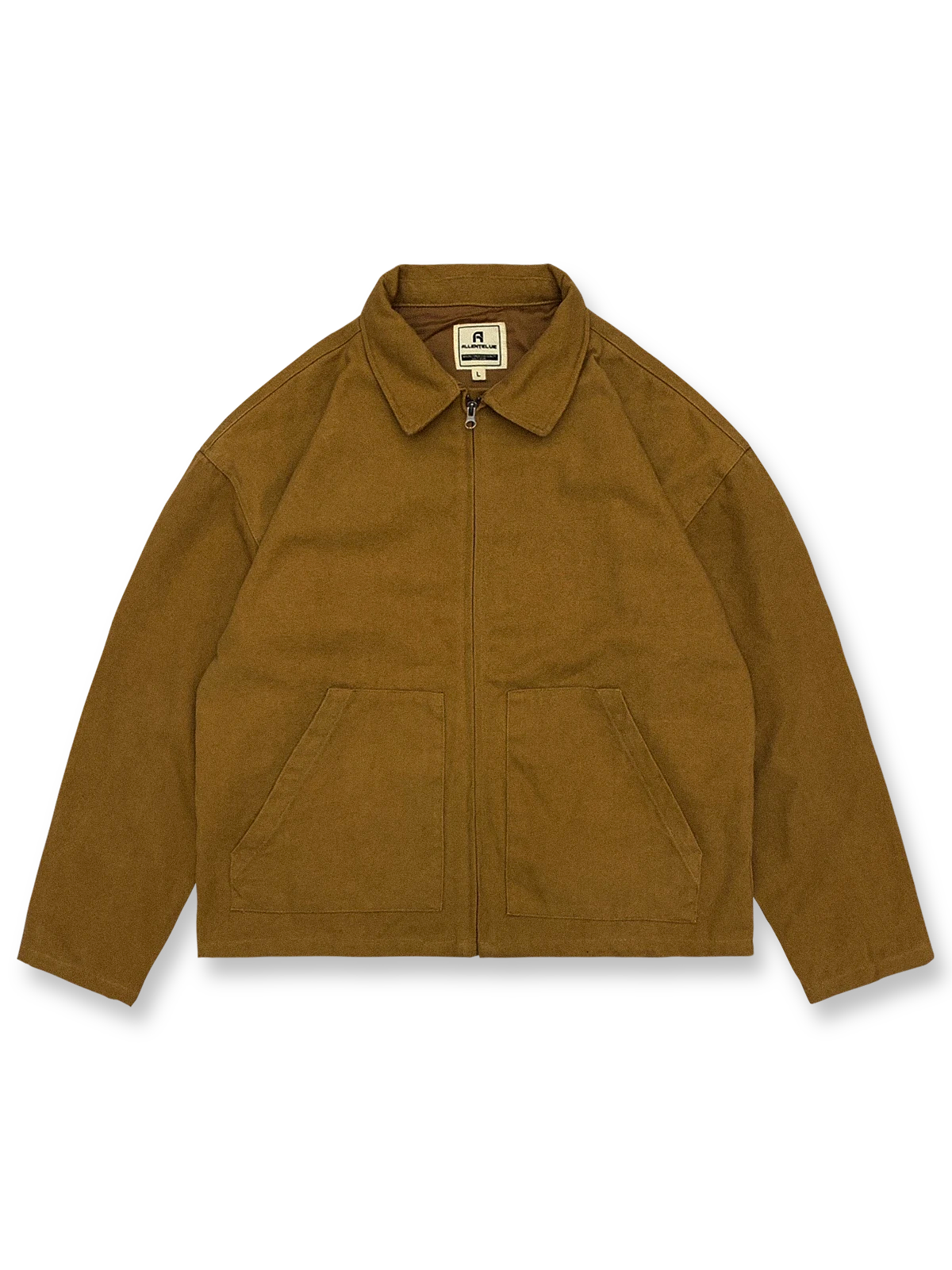 厚手コットンキャンバス素材を使用したクラシックなワークジャケット