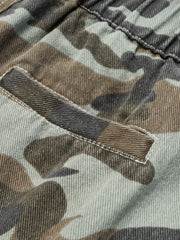 ヘビーウェイトコットンカモフラージュカーゴショーツ