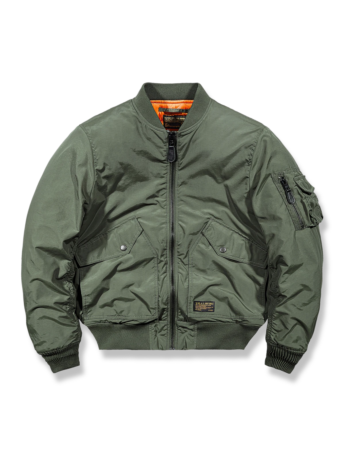 厚手MA-1ミリタリーパイロットジャケット