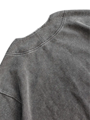 300gヘヴィワッフルヘンリーネックシャツ