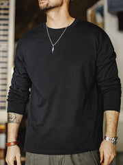 ヘビーウェイト コットン ロングスリーブT