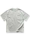 ヘビーウェイトコットン素材のポケット付き半袖Tシャツ