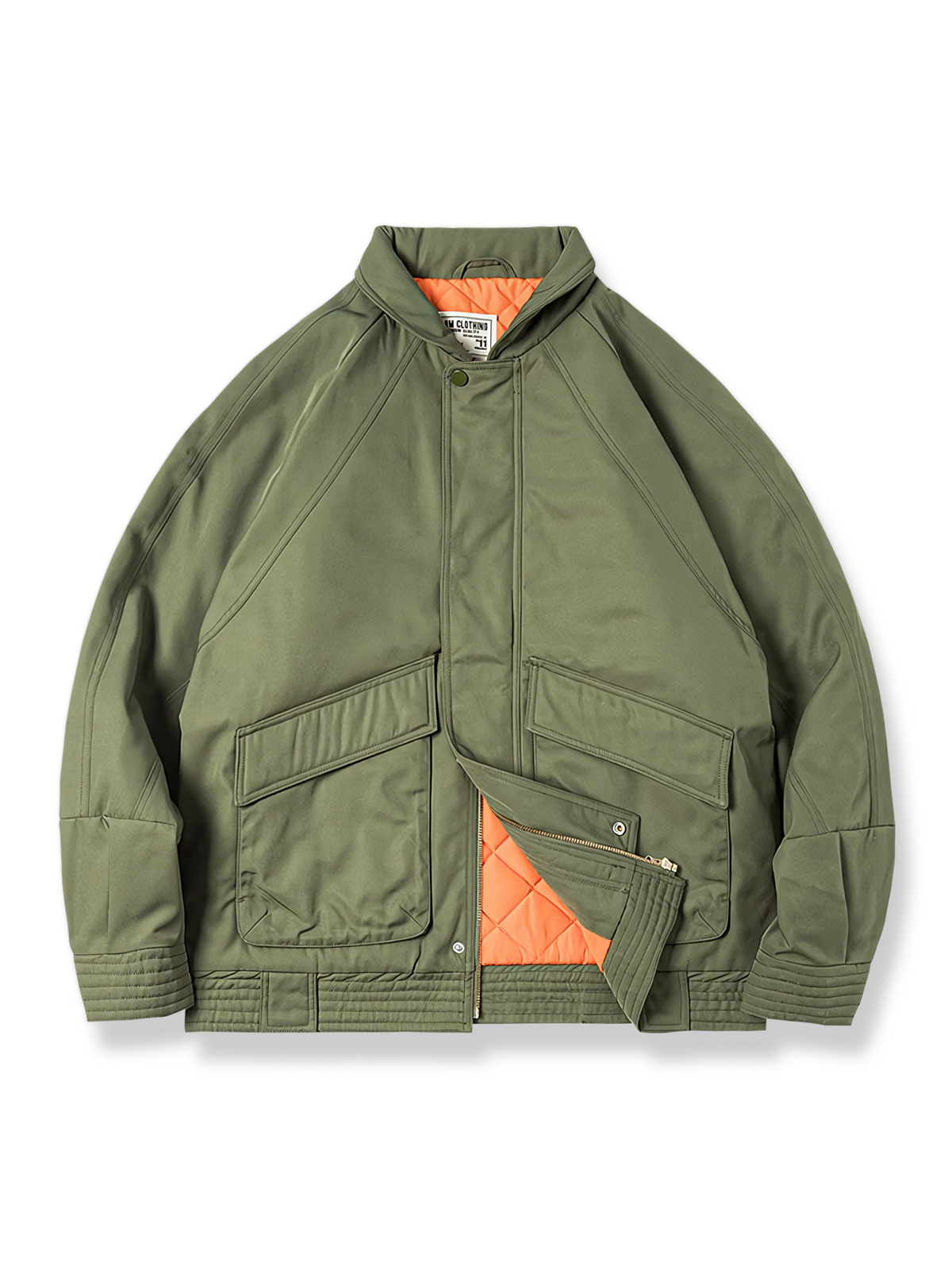 裏地付き厚手パイロットジャケットの製品イメージ