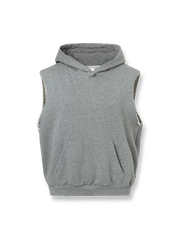 ヘビーウェイトノースリーブフーディ。