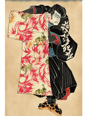 地獄火 浮世絵アロハシャツ