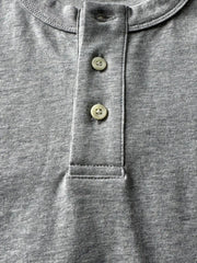 アメリカンヘンリーネックポケットTシャツ