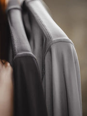 ハイテク半ハイネック 長袖インナーTシャツ