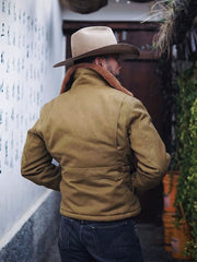 ワックスキャンバス マーシャルフライトジャケット