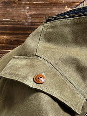 ワックスキャンバス マーシャルフライトジャケット