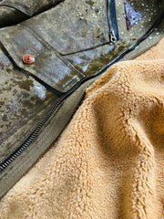 ワックスキャンバス マーシャルフライトジャケット