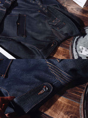 22オンスセルビッチデニム トレンチコート