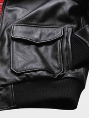 G-1 裏チェック レザージャケット