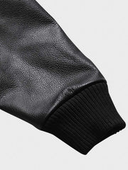 G-1 裏チェック レザージャケット