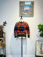 ナバホジャカードウール セーター