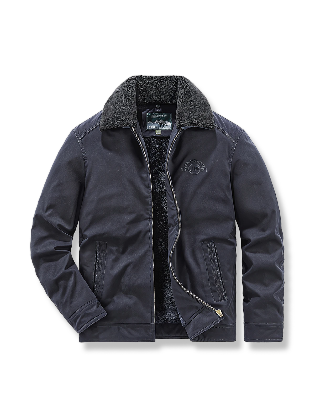 フード付き裏ボアフリースジャケットの製品イメージ