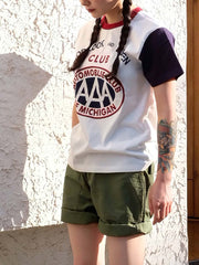 HOTROD ラグランスリーブTシャツ