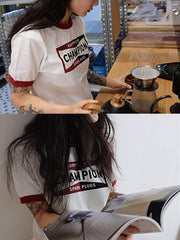 HOTROD ラグランスリーブTシャツ