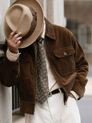 コーデュロイ ビンテージイギリスIKEジャケット