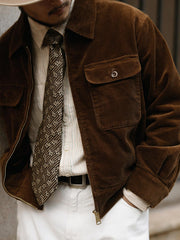 コーデュロイ ビンテージイギリスIKEジャケット