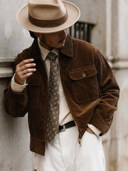 コーデュロイ ビンテージイギリスIKEジャケット