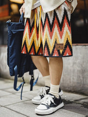 インディアンナバホジグザグショーツ