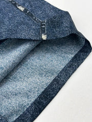 インディアン雷鳥プリントデニムシャツ